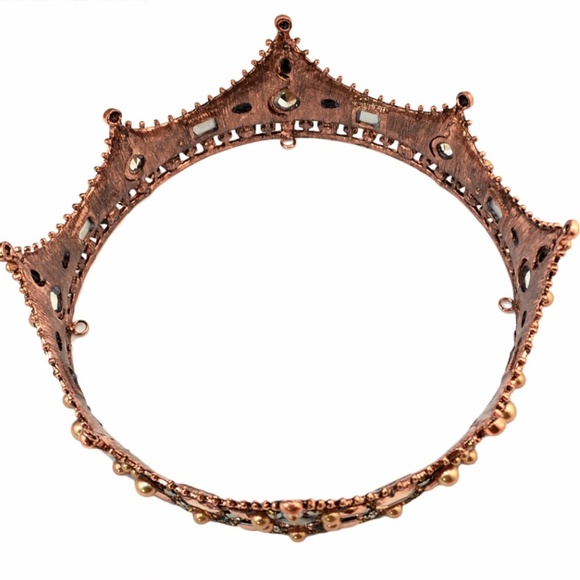 New Celtic Renaissance Tiara Crown Jewel Metal - Picture 3 of 11